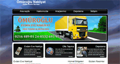 Desktop Screenshot of omuroglunakliyat.com